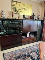 vitrine-buffet palissandre