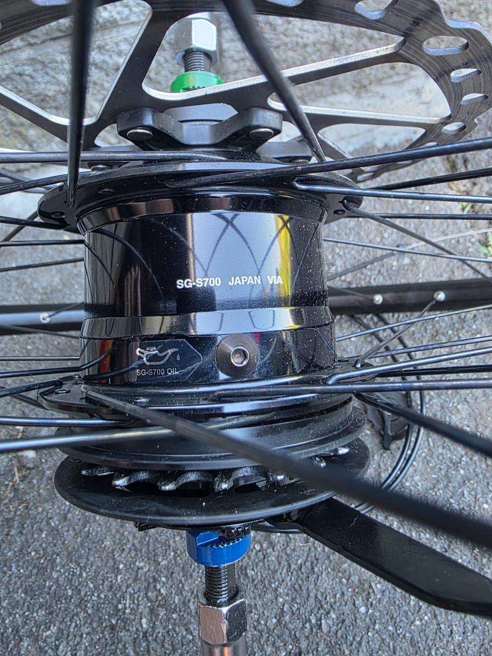 Shimano Ersatzteile: Shimano Alfine 11-Gang Schaltung mit Laufrad 28 Zoll – Gebraucht aus Buchs SG von MATGEOMAR 1