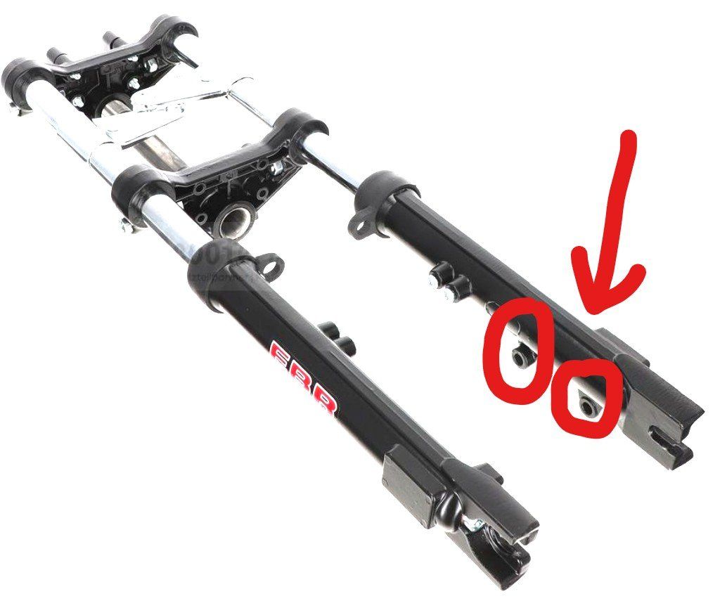 Piaggio Mofas: Piaggio Ciao Kit frein à disque Swing pour EBR – Gebraucht aus Biel/Bienne von Mouniou 3