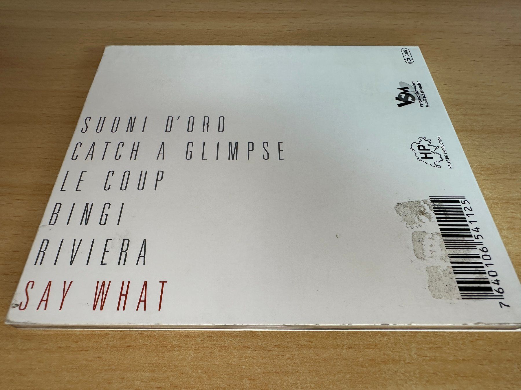 CD: Philippe Chrétien - Say What – Usato da Rikon im Tösstal venduto da Alpenmutz 1