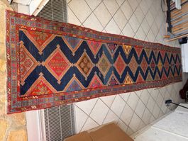 Long tapis oriental 5,50 m x 1,10 m