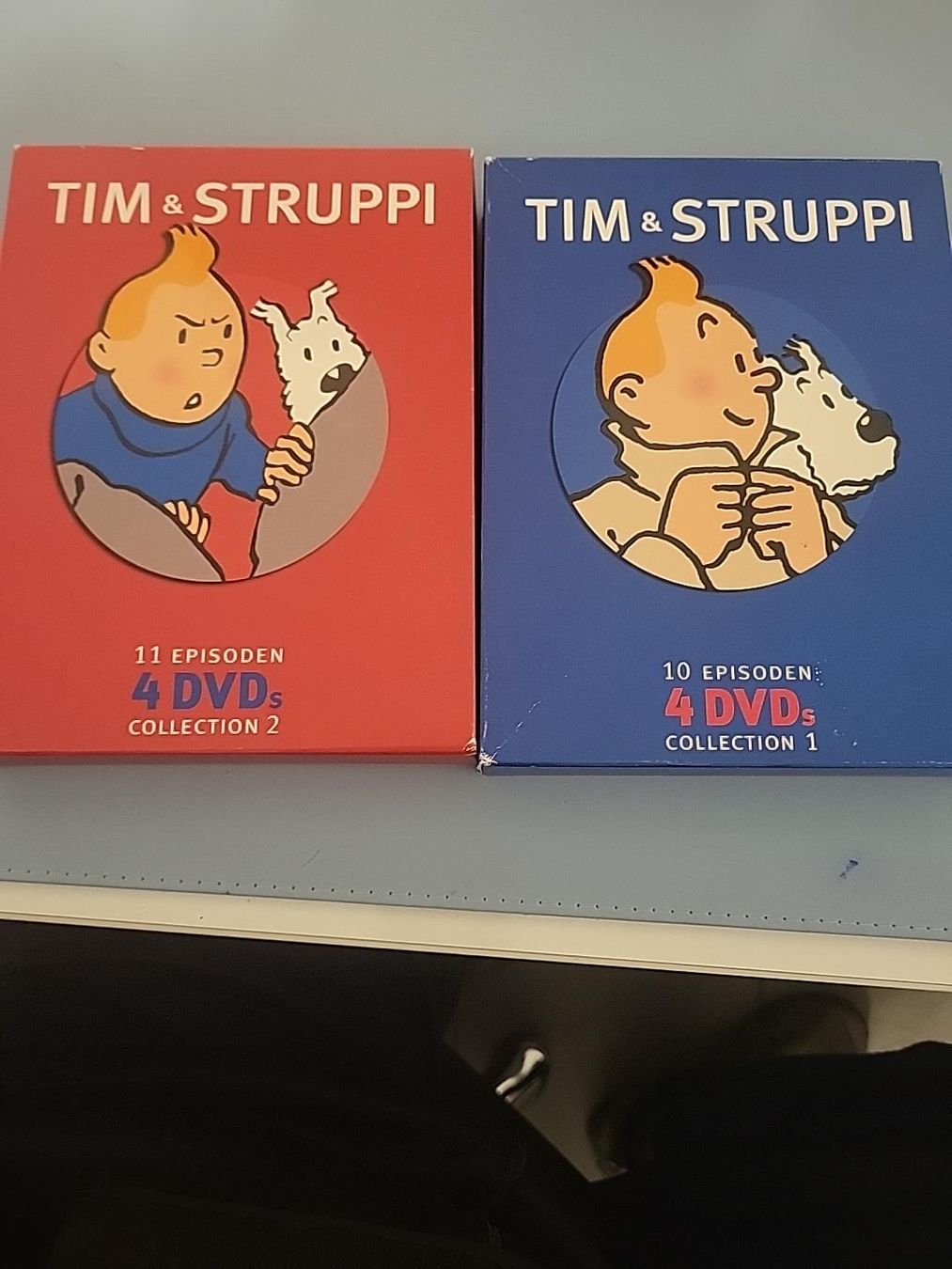 Alle DVDs: 2 DVD Boxen Tim und Struppi – Gebraucht aus Niederlenz von Renard213