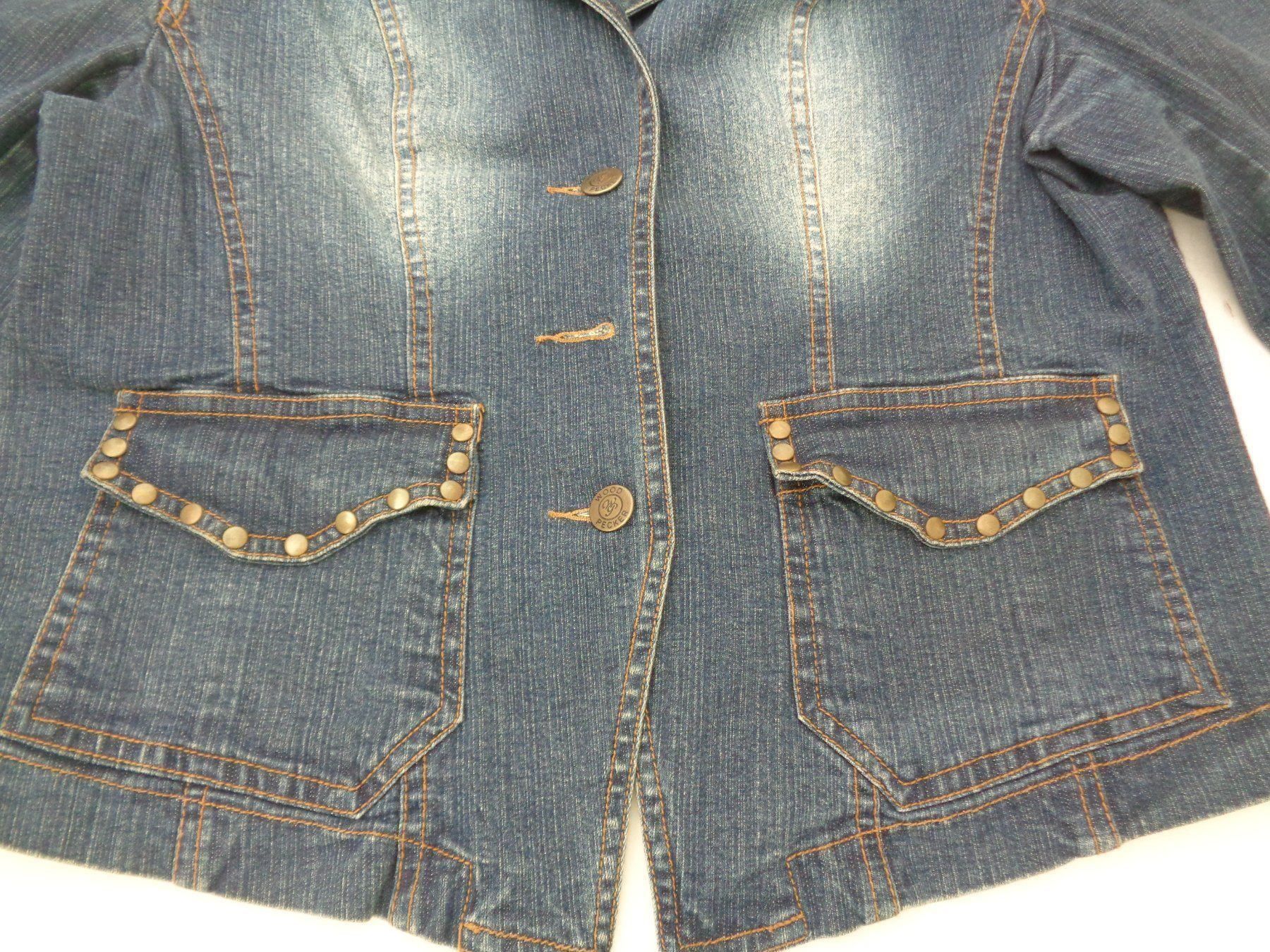 Jacken: Jeans Jacke - Wood Peker Stretch Gr.40 – Gebraucht aus Chur von omonia 3