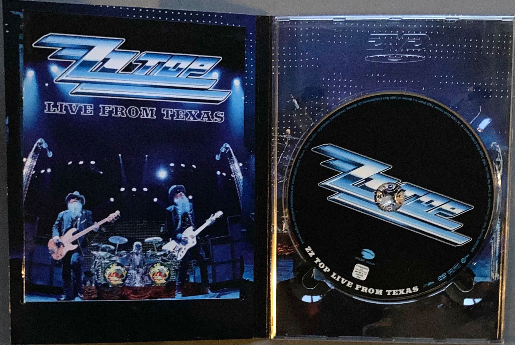 Tous les DVDs: ZZ TOP - LIVE FROM TEXAS – D'occasion à Poliez-Pittet par Newtown-Records 2