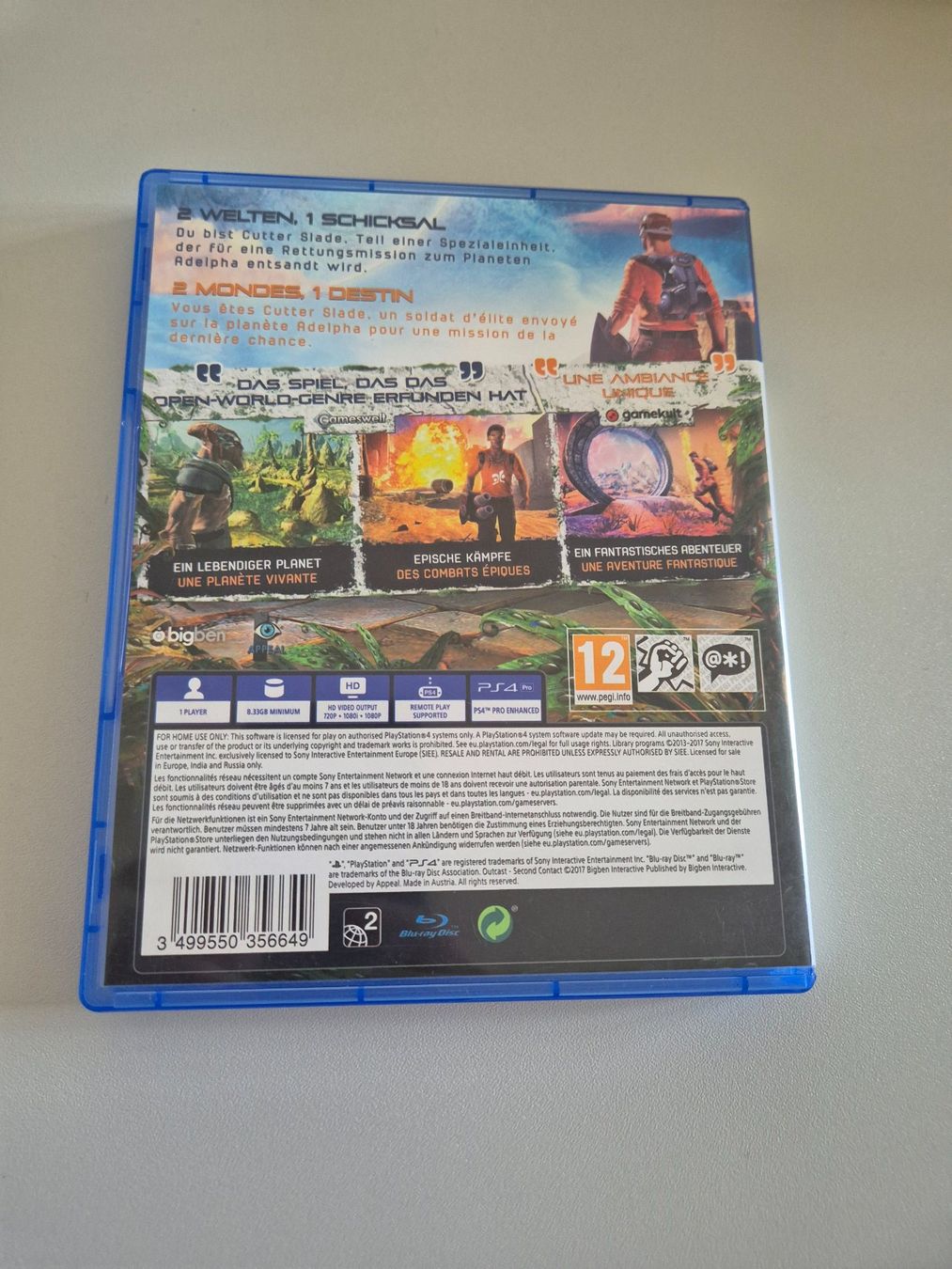 Giochi: Outcast Second Contact PS4 Spiel – Usato da Ettiswil venduto da beekeper13 1