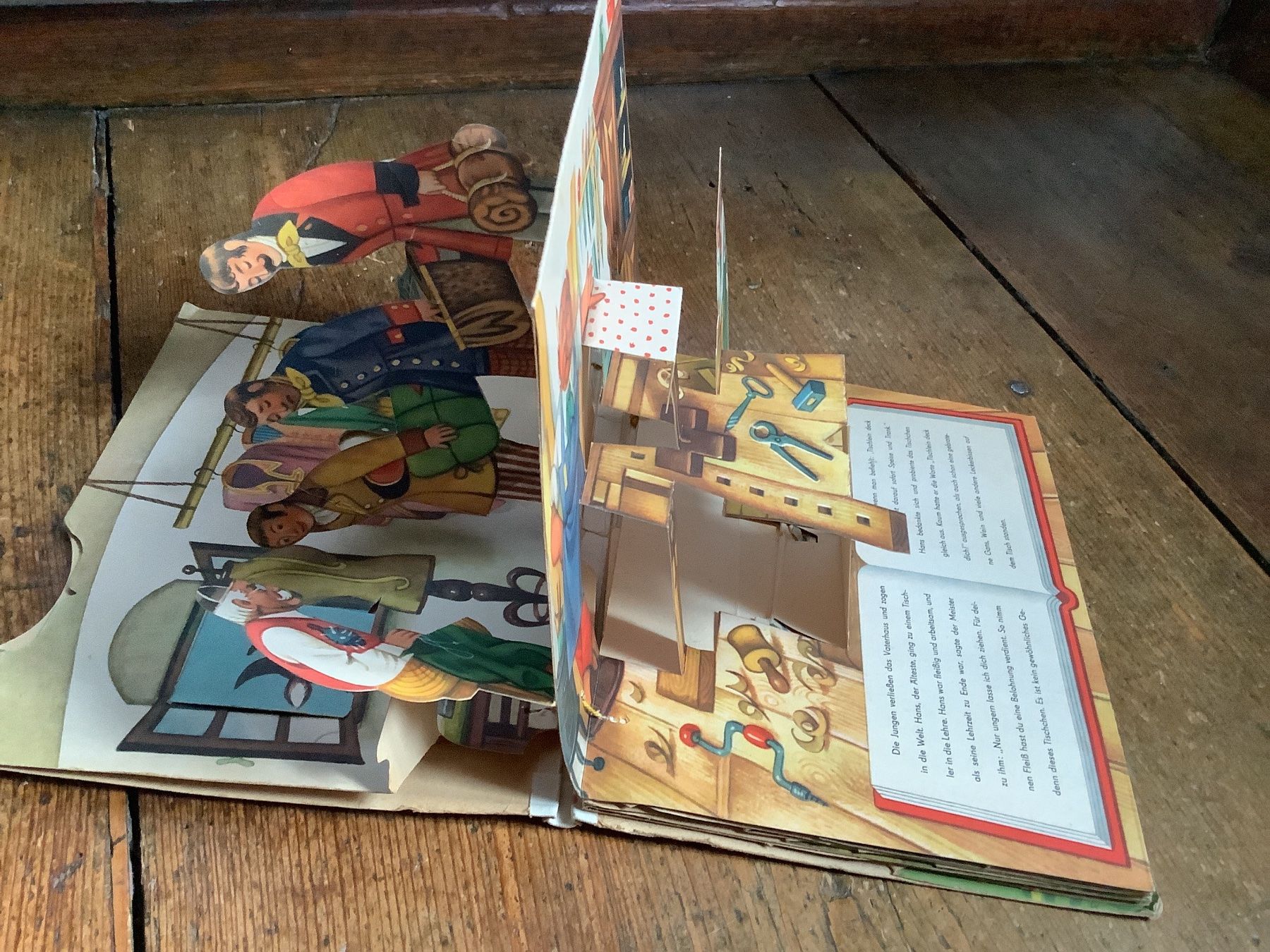 Libri: Antikes Kinder-Pop-Up-Buch "Tischlein deck dich!" – Usato da Flaach venduto da Monisoldshop 2