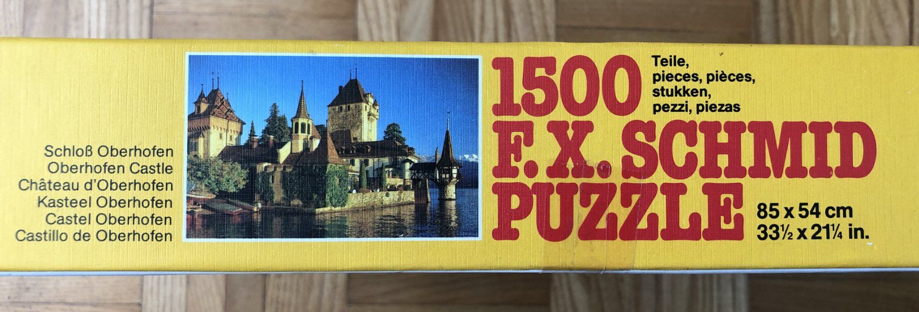 Puzzle: Puzzle 1500er komplett – Usato da Binningen venduto da Steffisboerse 1