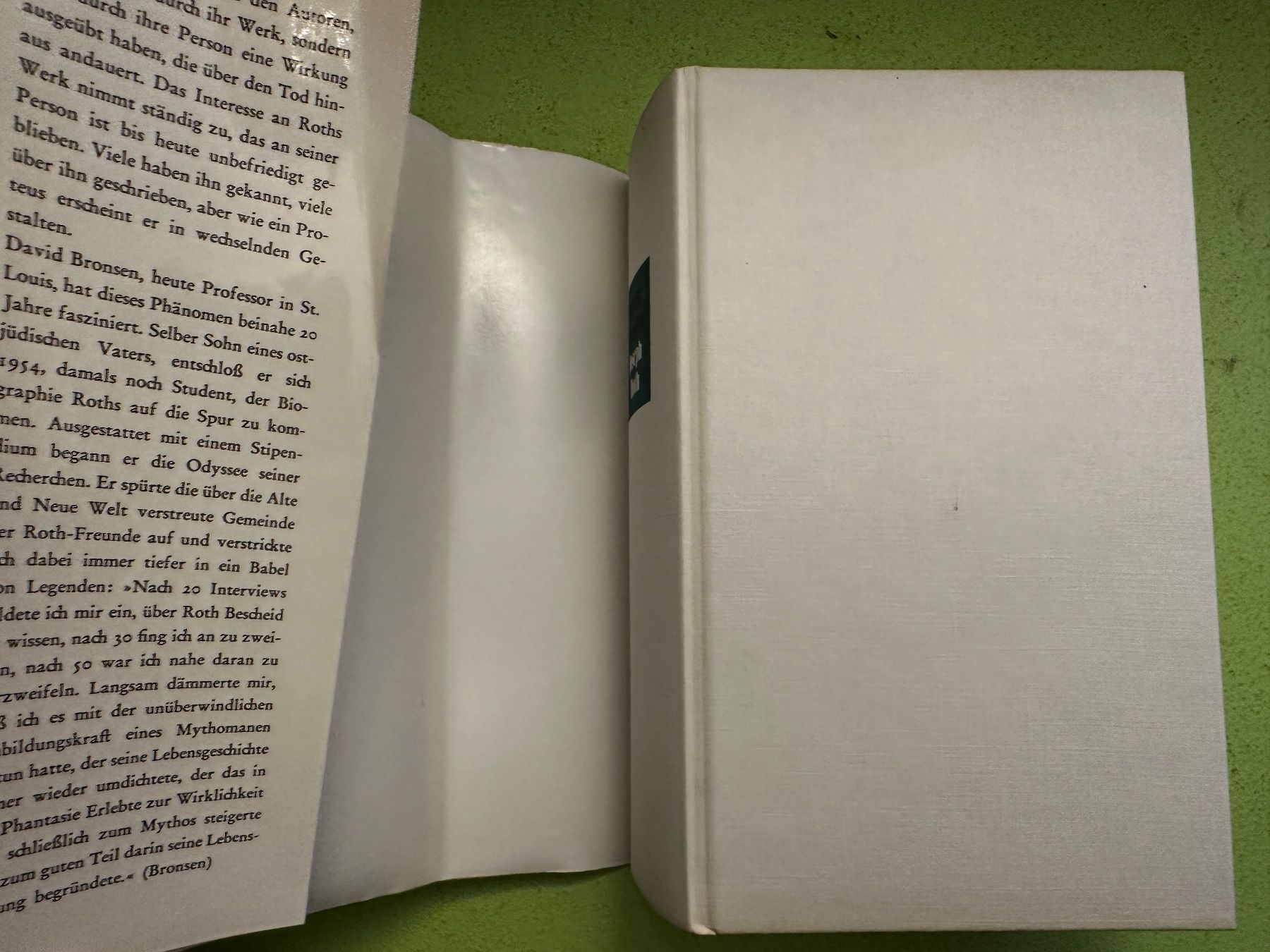 Libri: David Bronsen: Joseph Roth. Eine Biographie. 1974 – Usato da Zürich venduto da allp 1