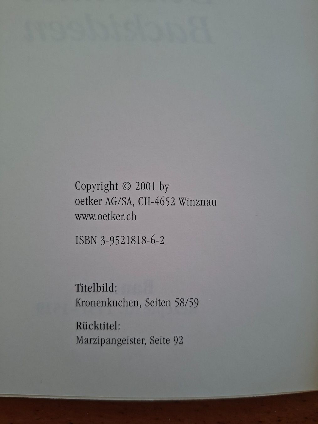 Libri: Dr. Oetker; Dekorative Backideen Band 16 – Usato da Boniswil venduto da Totomat-Lady2 3