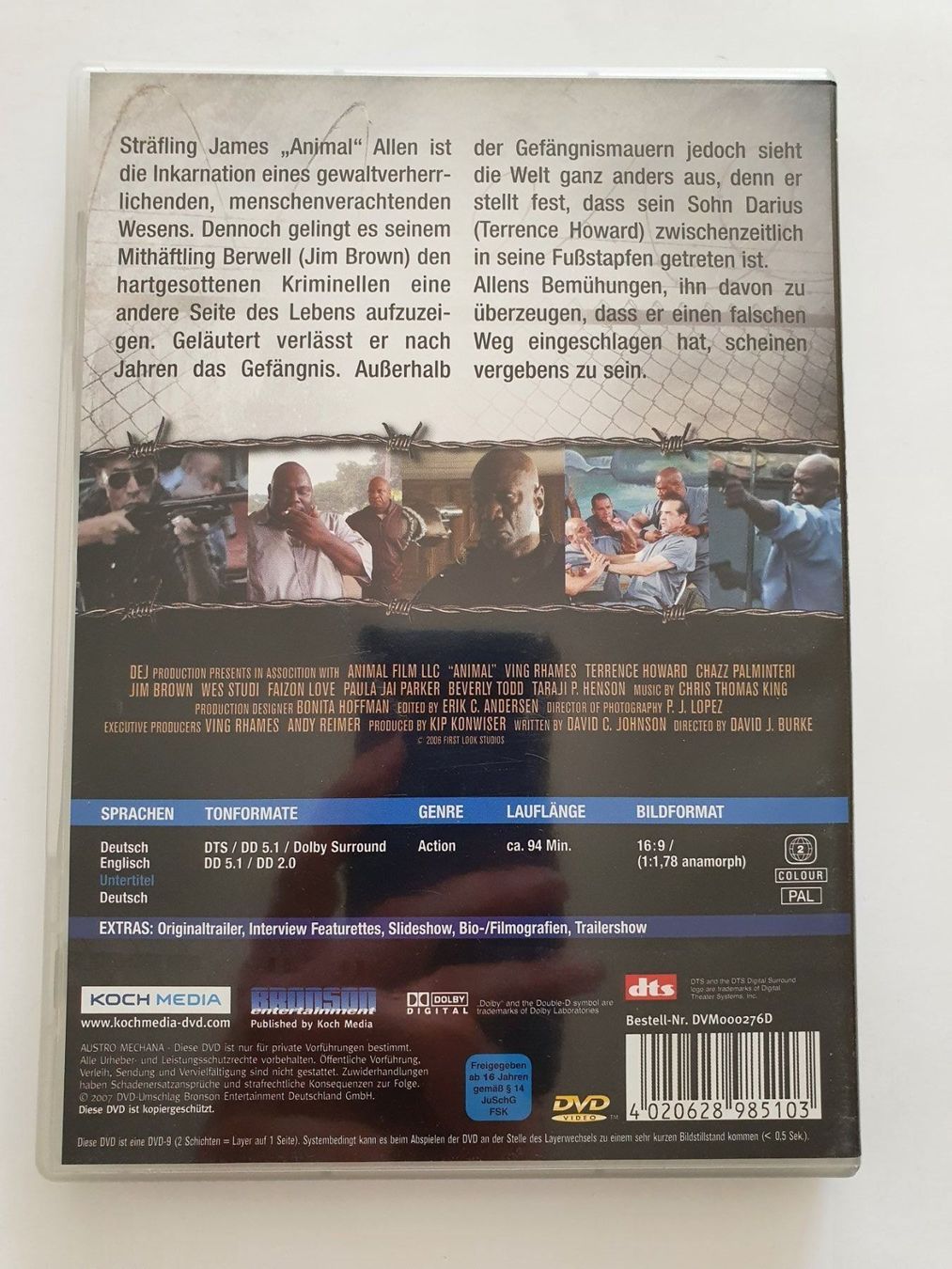 Tutti i DVDs: ANIMAL -Gewalt hat einen Namen DVD – Usato da Oberdorf BL venduto da BaldenEagle 1