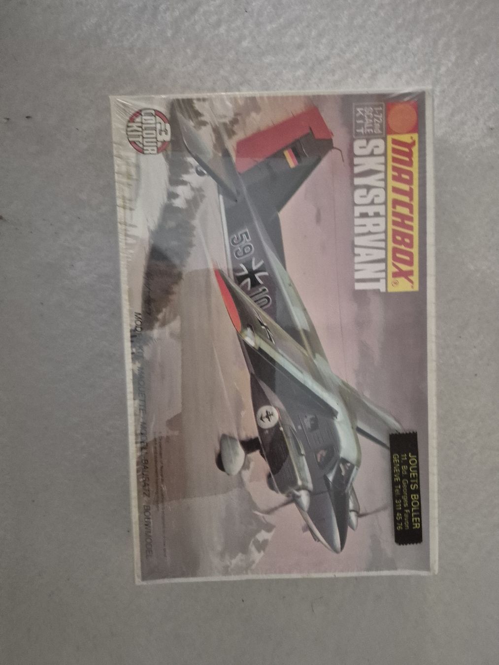 Kit di modellismo & Modellini statici: Modellbausatz Matchbox Skyservant 1/72 ungeöffnet – Nuovo (secondo la descrizione) da Wald ZH venduto da recher67