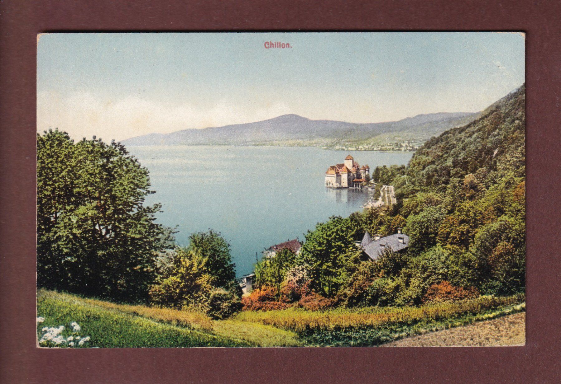 Ansichtskarten: CHILLON et Montreux – Gebraucht aus Pully von nicecards-shop