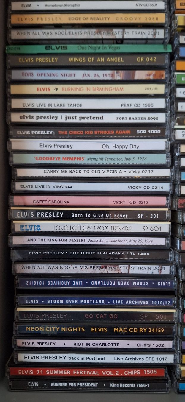 CD: Elvis Presley: CD Importpressung Sammlung 236 Stück – Usato da Mühlethurnen venduto da Landhockeyelvis 7