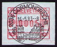 ATM 6_2036 CORMONDRÈCHE_16.5.83_K902__Werbe-VO ERSTTAG !