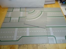 Lego 7 x Diverse Strassenplatten (4)