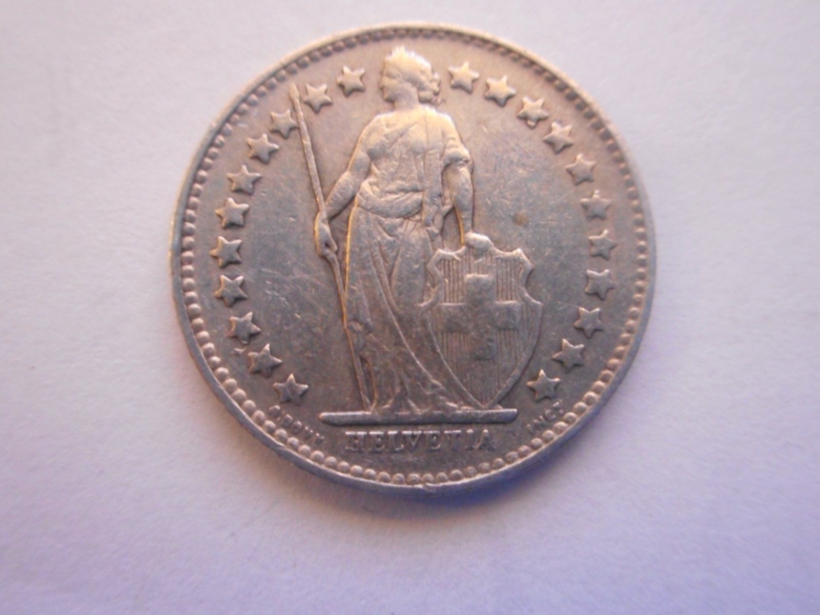 Tutti le monete: 50 Rp. 1936 silber – Usato da Kriegstetten venduto da pizlad2010 1