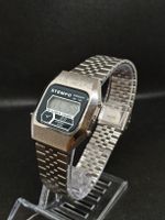 STEMPO Digitaluhr Vintage Chronograph Stainless Steel Quartz
