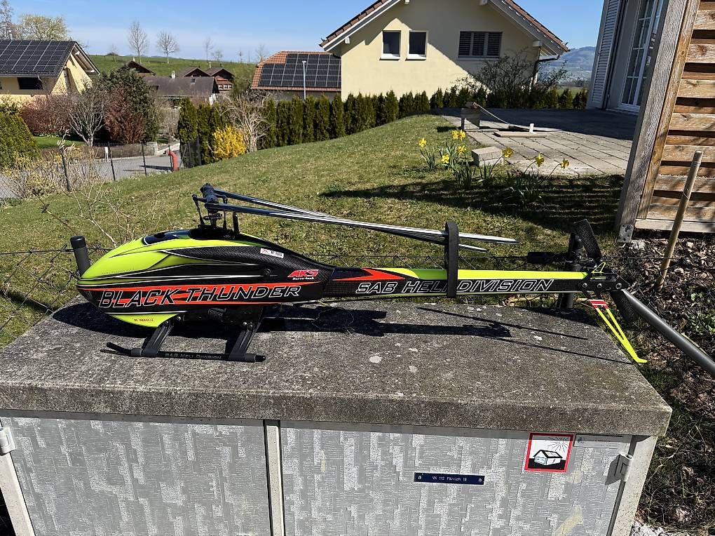 SAB Modellismo RC: SAB Goblin Black Thunder – Usato da Höfen b. Thun venduto da Meipat