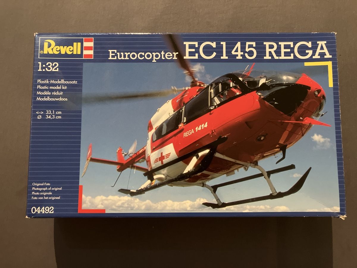 Revell Modellbausätze & Standmodelle: REGA EC145 Eurocopter, Revell, 1:32 – Neu und originalverpackt aus Rochefort von ise_c7lc