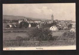 #Porrentruy JU , Stabstempel Porrentruy , gel. 1910