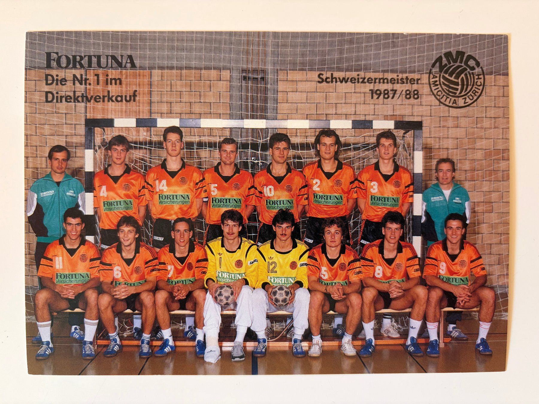 Autogramme: Stefan Schärer orig. unterschriebene Autogrammkarte + Team – Gebraucht aus Grüningen von saya14 2