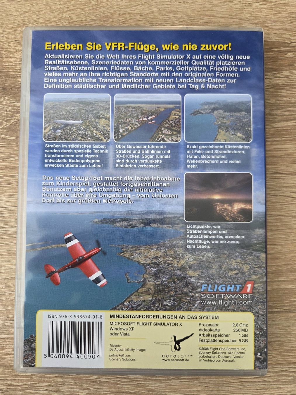 Giochi: Ultimate Terrain X - Europe For Flight Simulator X FSX - PC – Usato da Carouge GE venduto da Franllo 1