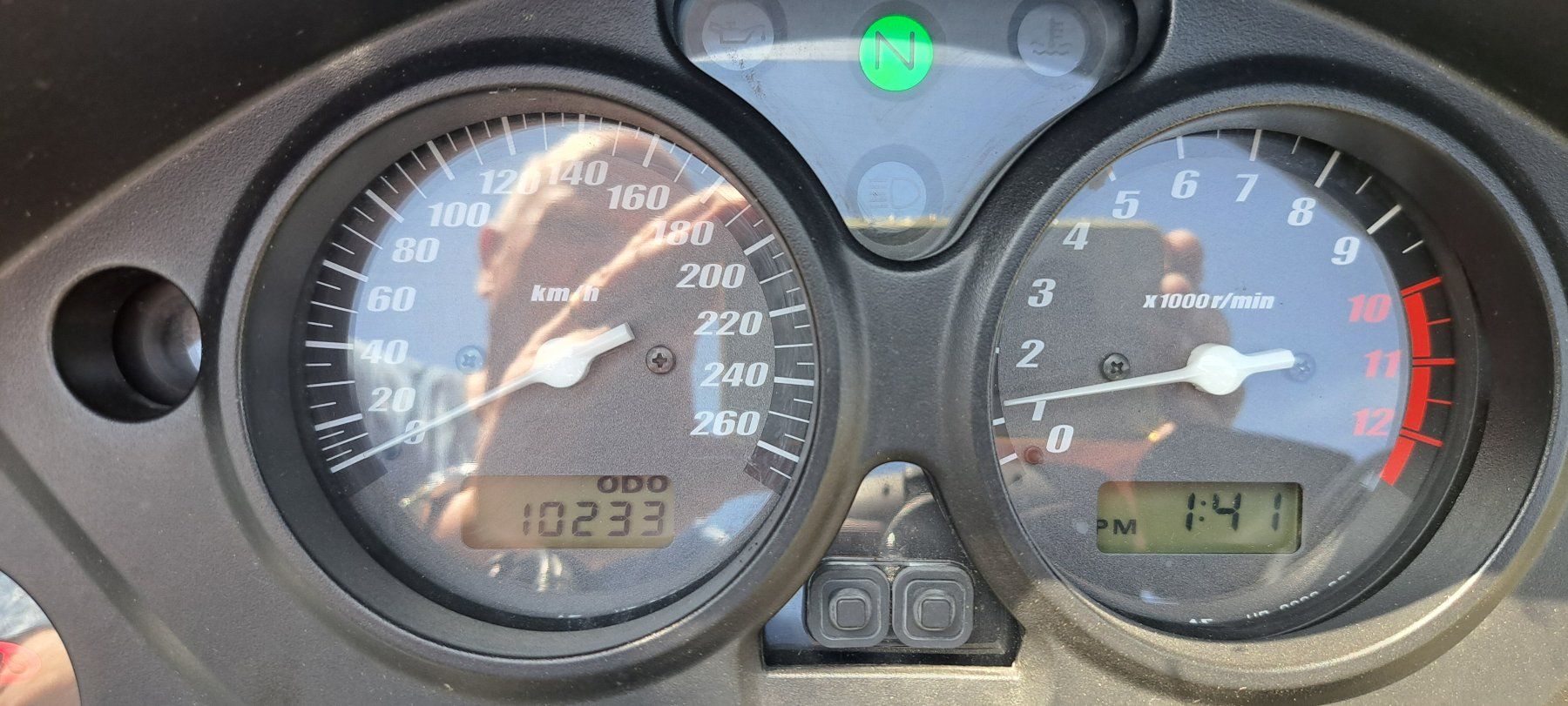 Honda Touring: Honda CBF 1000 ABS Silber mit Topcase & 2 Seitenkoffern – Usato da Möhlin venduto da Erichkoe 4