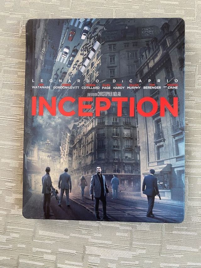 Tutti i DVDs: DVD Blue Rey Disc Inception mit Leonardo Di Caprio – Usato da Diessenhofen venduto da Albin00