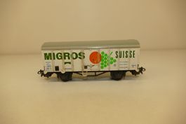 Liliput H0: FS Güterwagen Migros Suisse