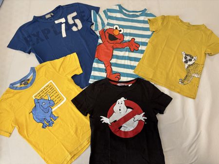 Kinder T-Shirts (Grösse 110/116)