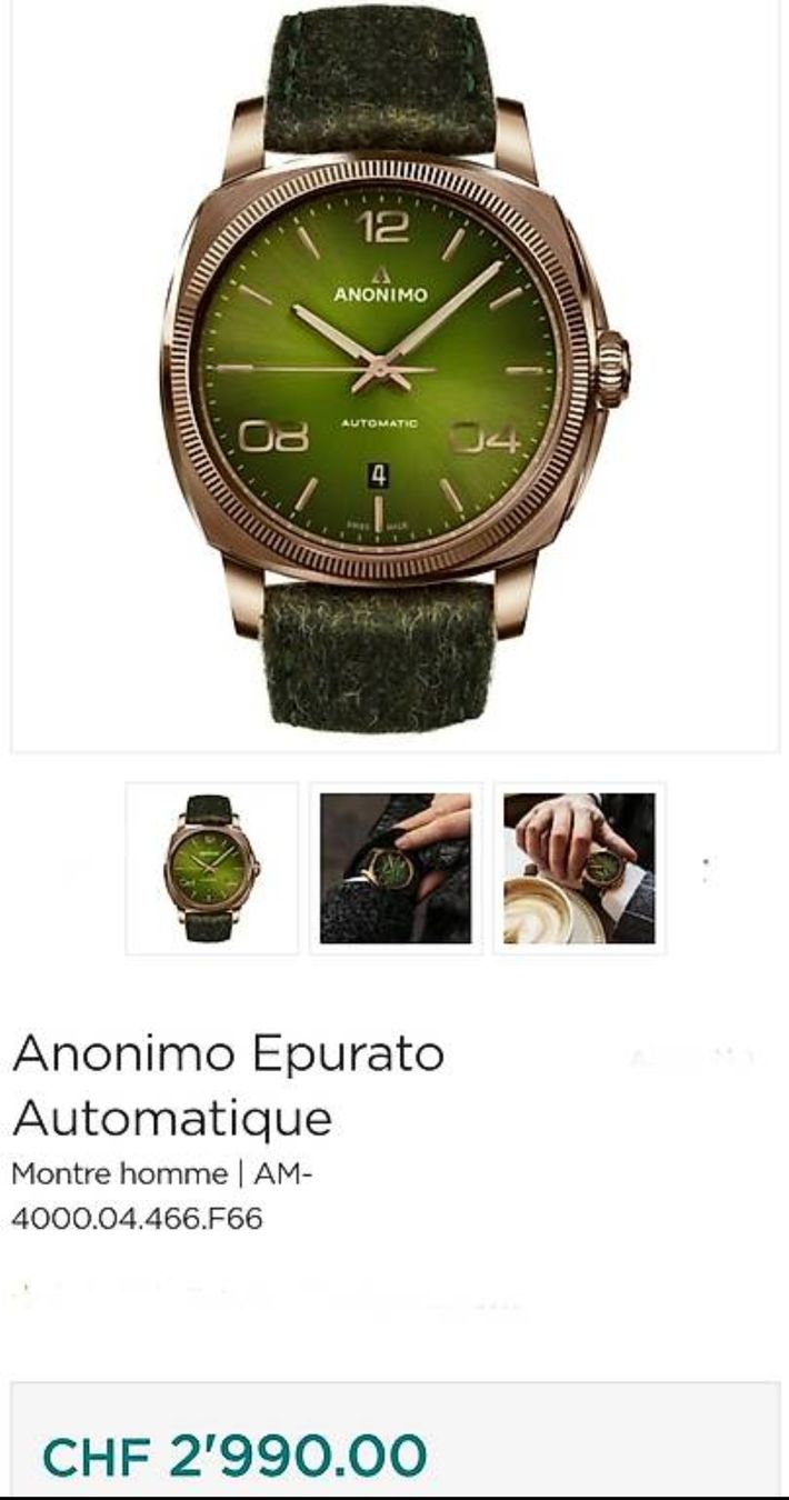 Anonimo Uhren: Anonimo Automatic – Neu (gemäss Beschreibung) aus Versoix von Treska 3