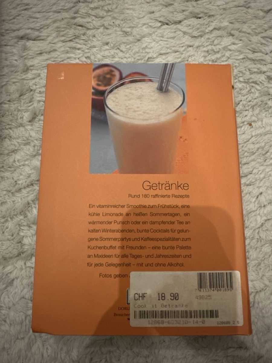 Bücher: Cooktail Getränke – Neu (gemäss Beschreibung) aus Bern von Stefanieaebi 1