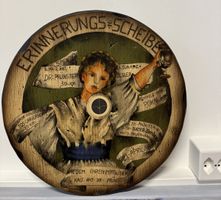Vintage Commemorative Shooting Target Wall Decor