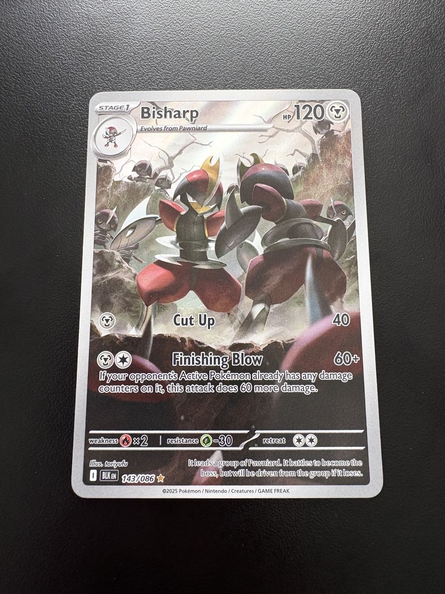 Pokémon Carte collezionabili: Pokémon Bisharp #143 Illustration Rare – Nuovo e nell'imballaggio originale da Obfelden venduto da vivialesandra