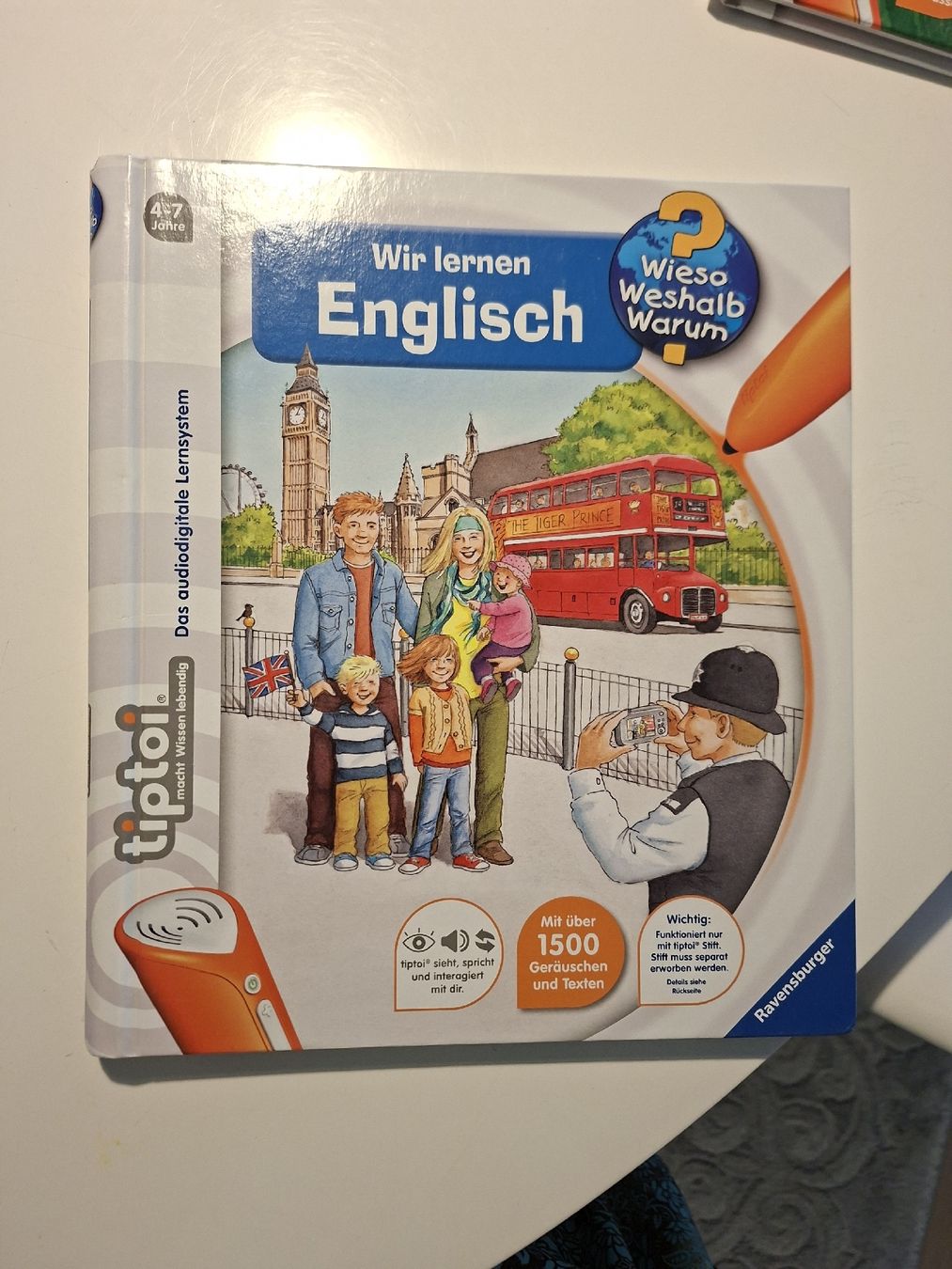 Bücher: tiptoi Wir lernen Englisch Lernsystem Ravensburger – Neu (gemäss Beschreibung) aus Meinisberg von Destiny1972