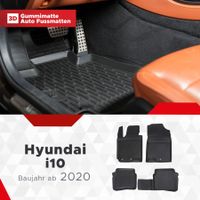 3D Hyundai i10 Fussmatten ab 2020