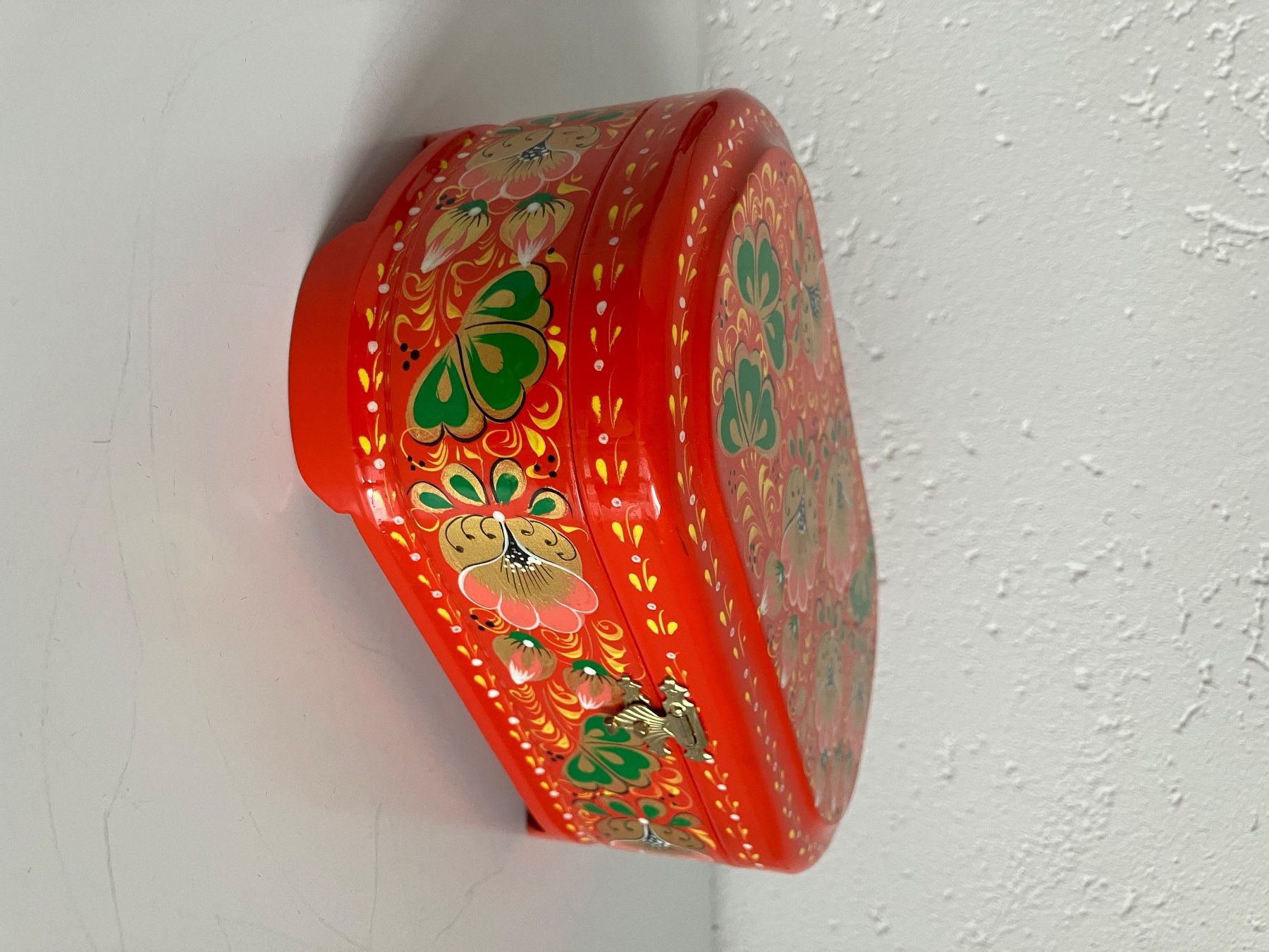 Portagioie: Ukrainische Lackschatulle, handgefertigte Schmuck Schatulle – Nuovo (secondo la descrizione) da Niederglatt ZH venduto da maggie25 1