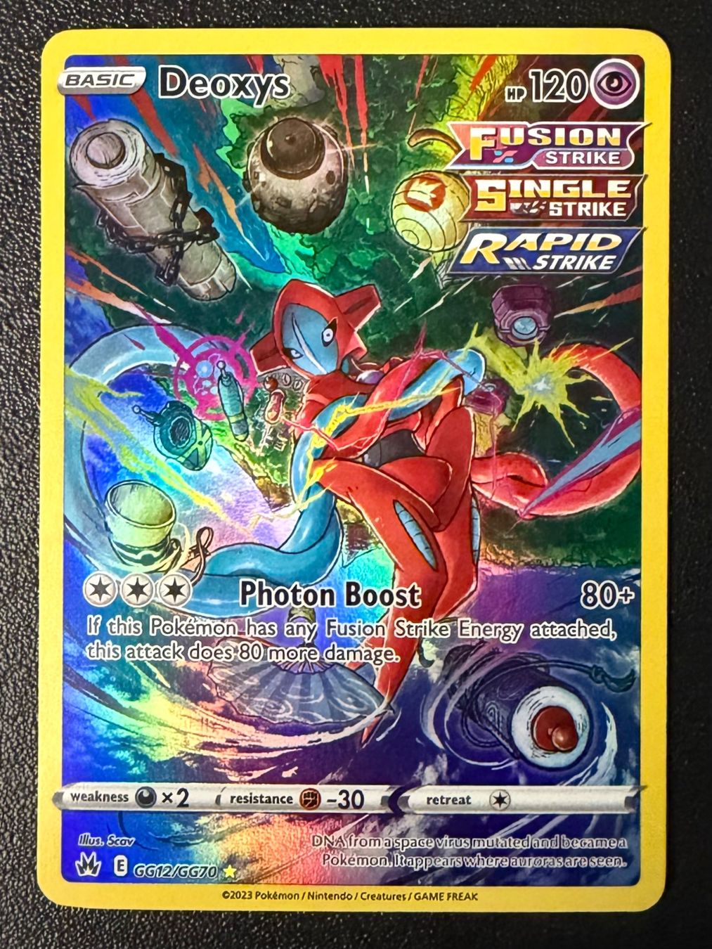 Pokémon Sammelbilder & Trading cards: Deoxys #GG12 – Neu (gemäss Beschreibung) aus Niedergösgen von SwissPokeCards