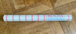 Retro Tapete ROOM SEVEN gestreift rosa weiss gold VERSAND 12