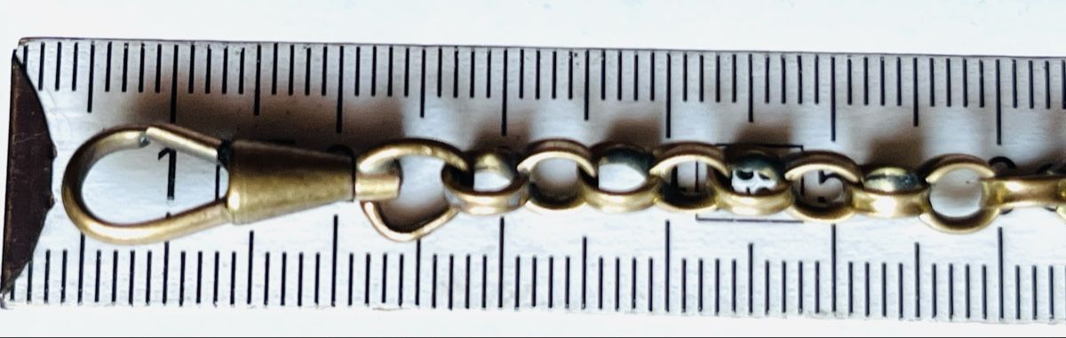 Sonstiges Uhren Zubehör: Antike Uhrenkette, 30 cm lang – Gebraucht aus Basel von TOMFAN 6