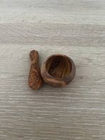 Ganz kleiner Mörser aus Holz