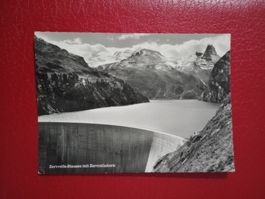 Zervreila Stausee mit Zervreilahorn s/w Karte 1967 Bahnpost