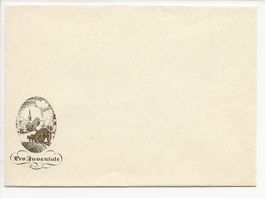 1936 Nr. 23 Pro Juventute Briefli Briefchen Dorf mit Kutsche