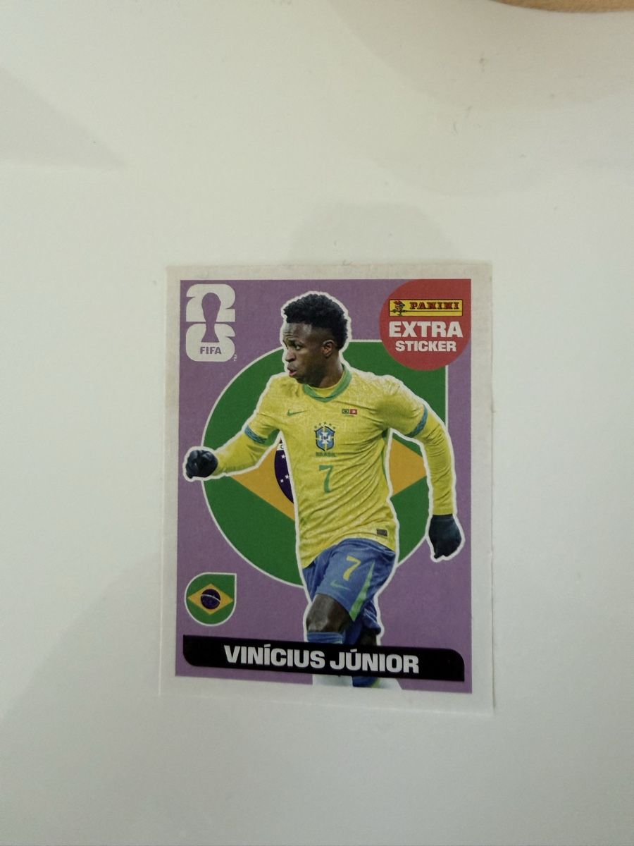 Panini Sammelbilder & Trading cards: Vinicius extra sticker regular – Neu (gemäss Beschreibung) aus Blignou (Ayent) von fre_6gqm