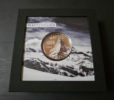 2 oz Silbermünze Matterhorn