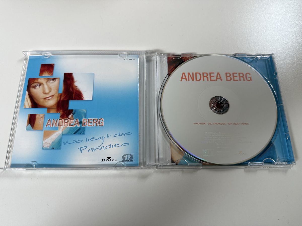 CD: Andrea Berg - Wo liegt das Paradies - CD – Usato da Oberried Brienz venduto da Chyara 2