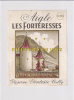Etikette für Wein - Aigle "Les Forteresses" /bd
