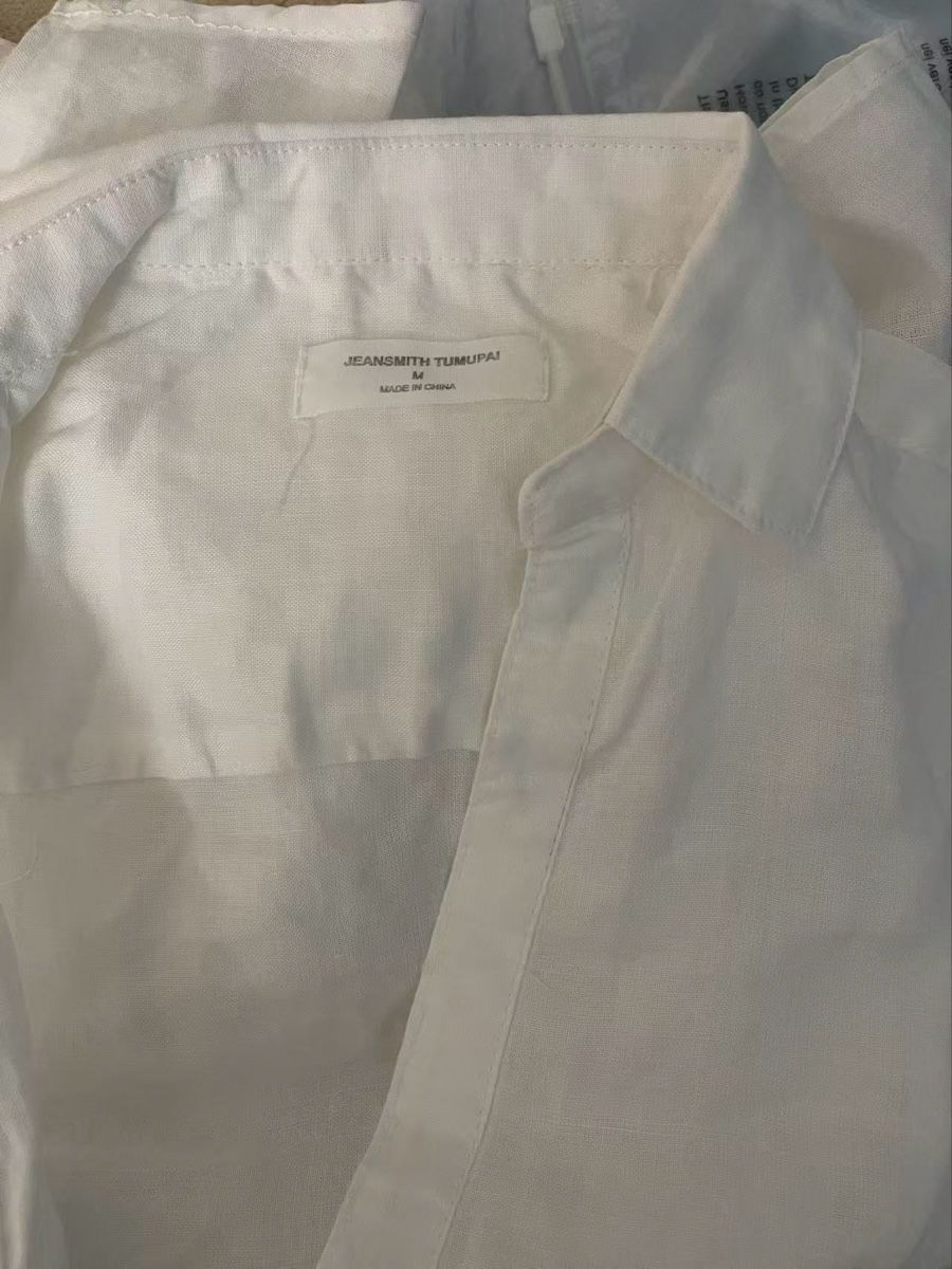 Camicette: Weißes Damen-Leinenhemd, Größe M, 100 % Leinen – Nuovo e nell'imballaggio originale da Veyras venduto da ValClasse 8