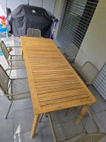 Akazienholz Balkon- oder Gartentisch *Giardimo Nomade*