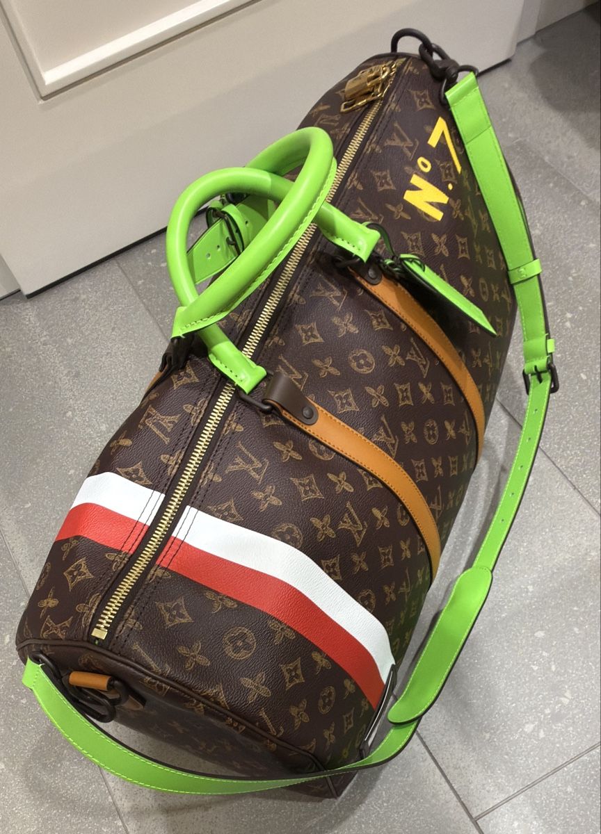 Louis Vuitton Borse: Louis Vuitton keepall 55, Virgil Abloh – Nuovo (secondo la descrizione) da Zürich venduto da LWCollector 1